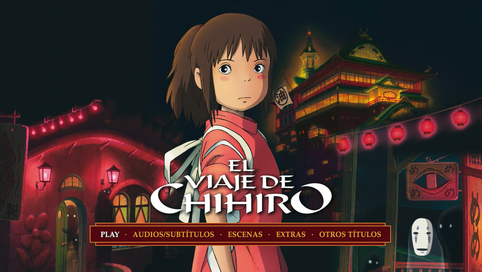 menú El Viaje de Chihiro - Edición Coleccionista Blu-ray - 3