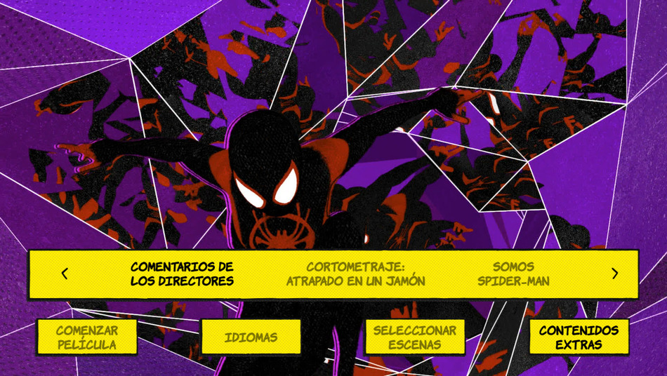 menú Spider-Man: Un Nuevo Universo - Edición Metálica Blu-ray - 5