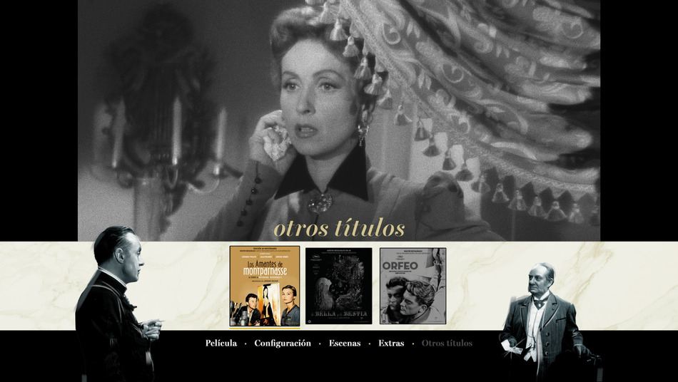 menú Madame de... - Edición 65º Aniversario Blu-ray - 5