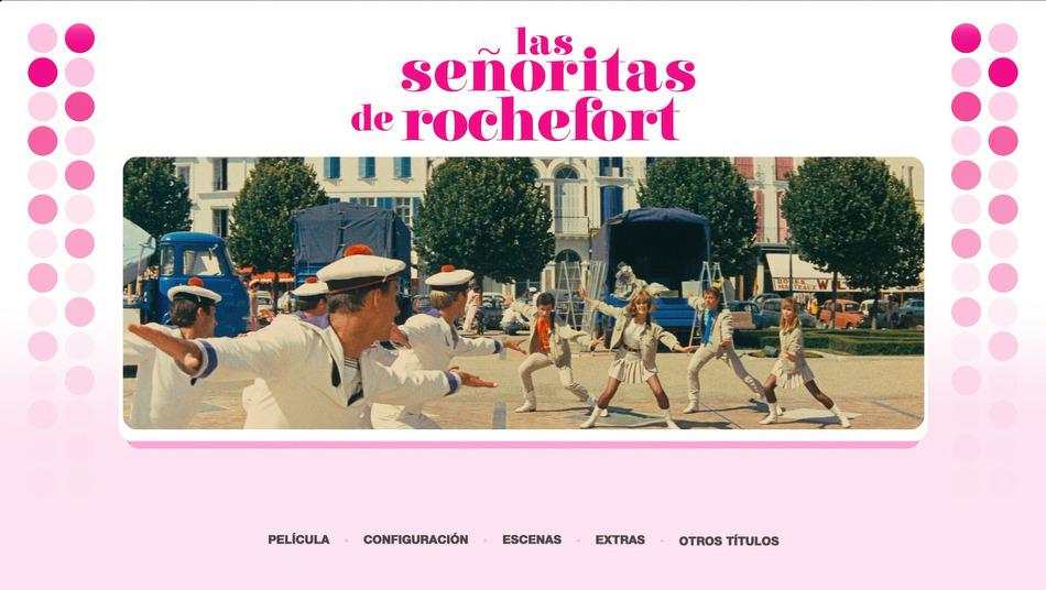 menú Las Señoritas de Rochefort Blu-ray - 1