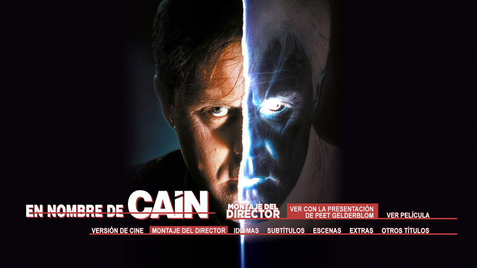 menú En Nombre de Caín - Edición Especial Blu-ray - 6