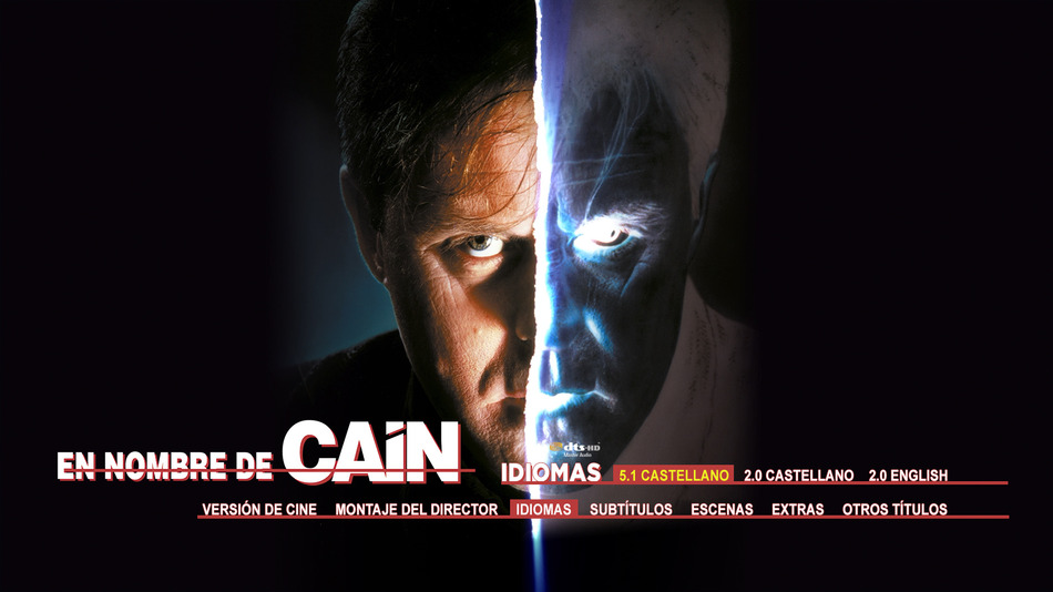 menú En Nombre de Caín - Edición Especial Blu-ray - 7