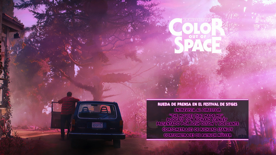 menú Color Out of Space Blu-ray - 6