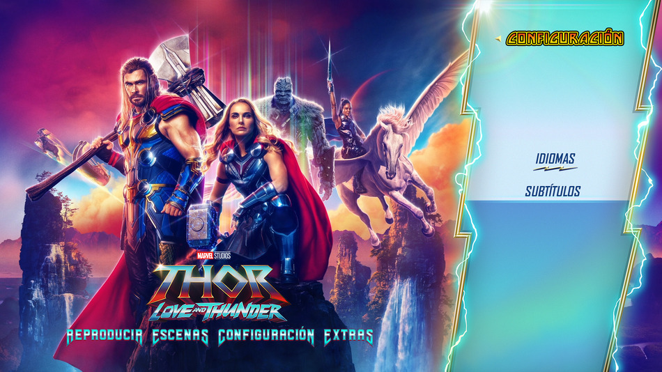 menú Thor: Love and Thunder Blu-ray - 4