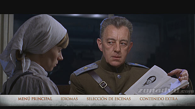 menú Doctor Zhivago - 45º aniversario Blu-ray - 5