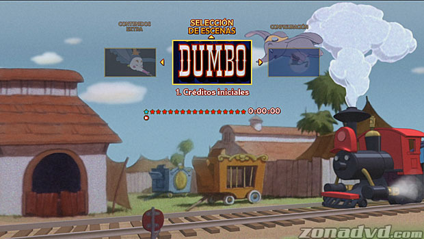 menú Dumbo - Edición 70 Aniversario Blu-ray - 3