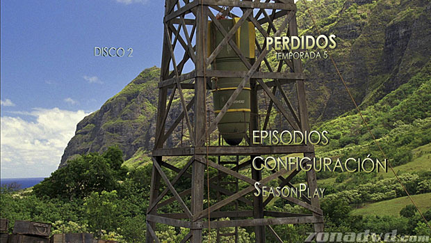 menú Perdidos (Lost) - Quinta Temporada Blu-ray - 3