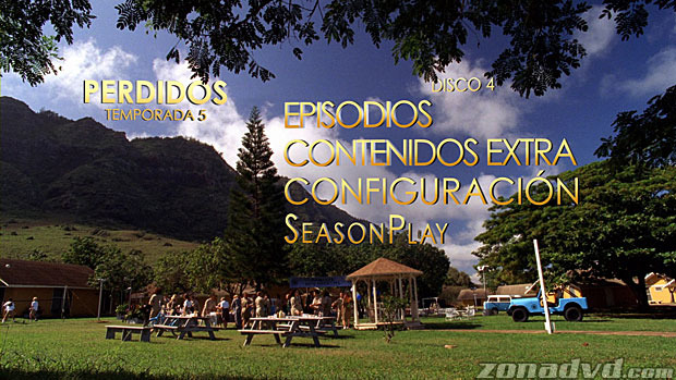 menú Perdidos (Lost) - Quinta Temporada Blu-ray - 5
