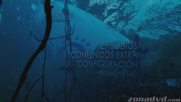 menú Perdidos (Lost) - Primera Temporada Blu-ray - 2