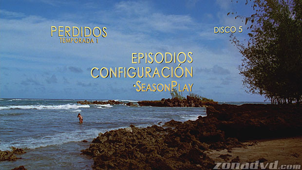 menú Perdidos (Lost) - Primera Temporada Blu-ray - 5