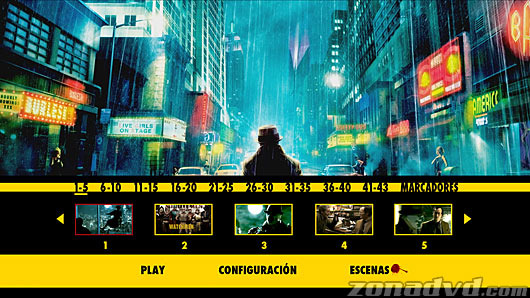 menú Watchmen - Edición Especial Blu-ray - 3