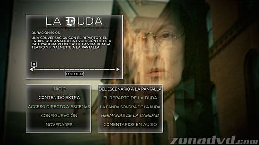 menú La Duda Blu-ray - 3