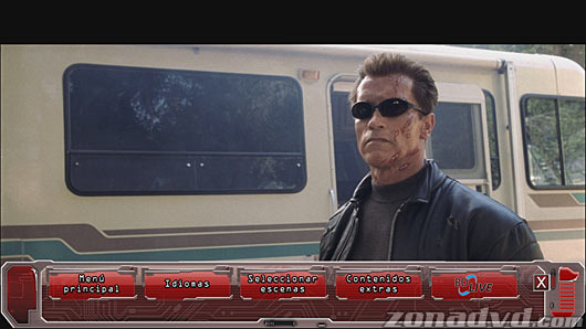 menú Terminator 3: La Rebelión de las Máquinas Blu-ray - 6