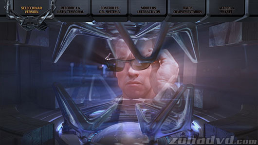 menú Terminator 2: El Juicio Final - Edición Especial Blu-ray - 1