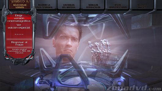 menú Terminator 2: El Juicio Final - Edición Especial Blu-ray - 2
