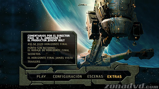 menú Horizonte Final Blu-ray - 5