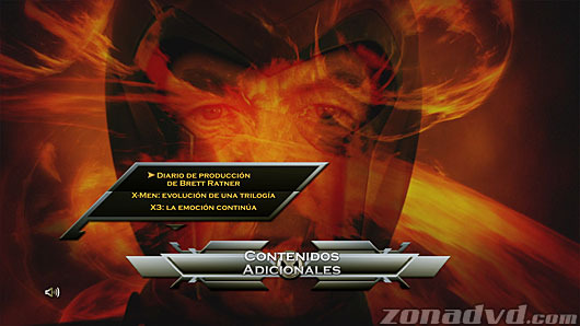menú X-Men 3: La Decisión Final Blu-ray - 6