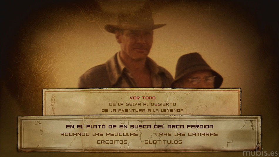 menú Indiana Jones - Las Aventuras Completas Blu-ray - 18