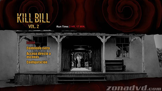 menú Kill Bill Volumen 2 Blu-ray - 2