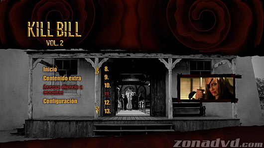 menú Kill Bill Volumen 2 Blu-ray - 5