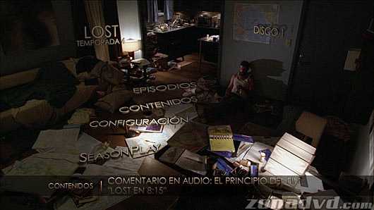 menú Perdidos (Lost) - Cuarta Temporada Blu-ray - 3