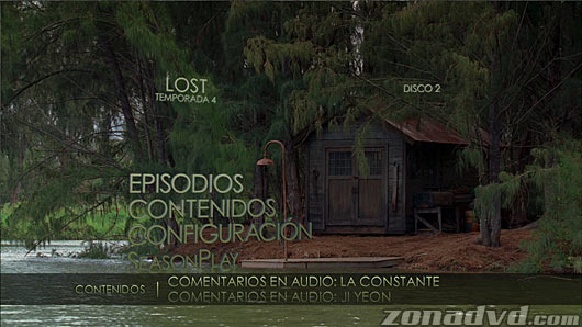 menú Perdidos (Lost) - Cuarta Temporada Blu-ray - 6