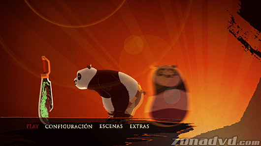 menú Kung Fu Panda Blu-ray - 2