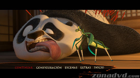 menú Kung Fu Panda Blu-ray - 7
