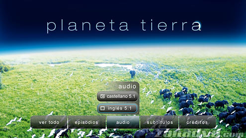 menú Planeta Tierra Blu-ray - 2