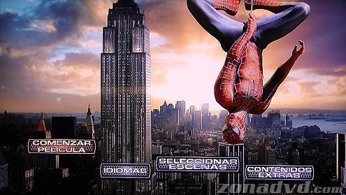 menú Spider-Man 3 Blu-ray - 1