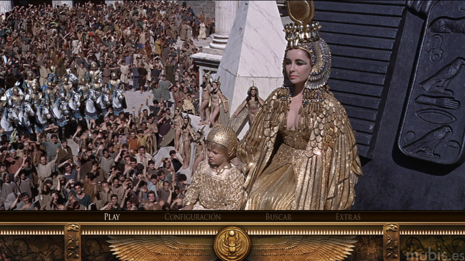 menú Cleopatra Blu-ray - 1