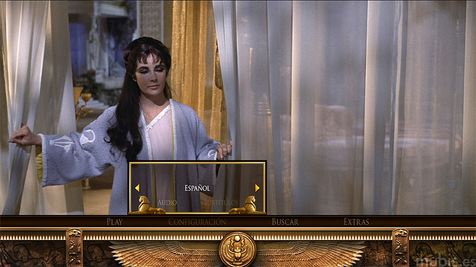 menú Cleopatra Blu-ray - 3