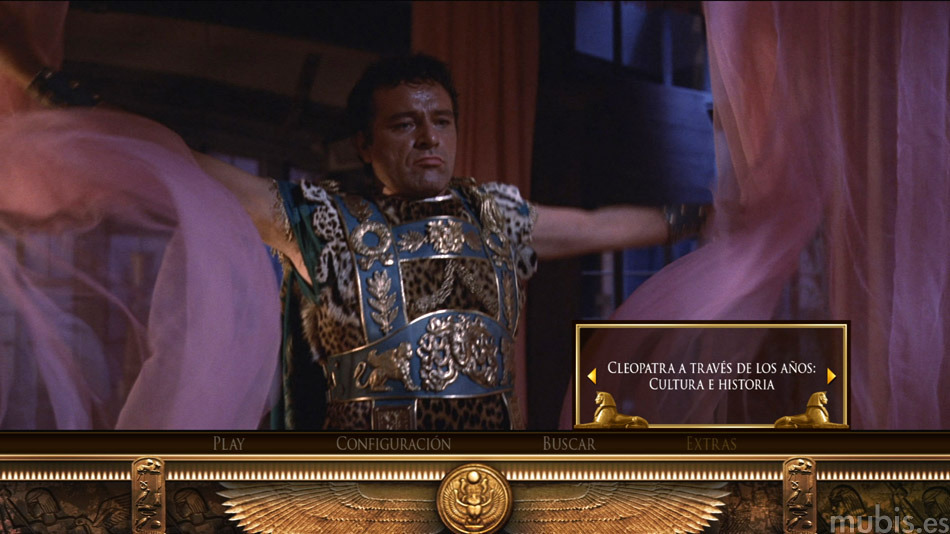 menú Cleopatra Blu-ray - 5