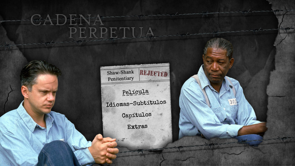 menú Cadena Perpetua - Edición Definitiva Blu-ray - 1