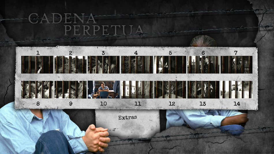 menú Cadena Perpetua - Edición Definitiva Blu-ray - 3