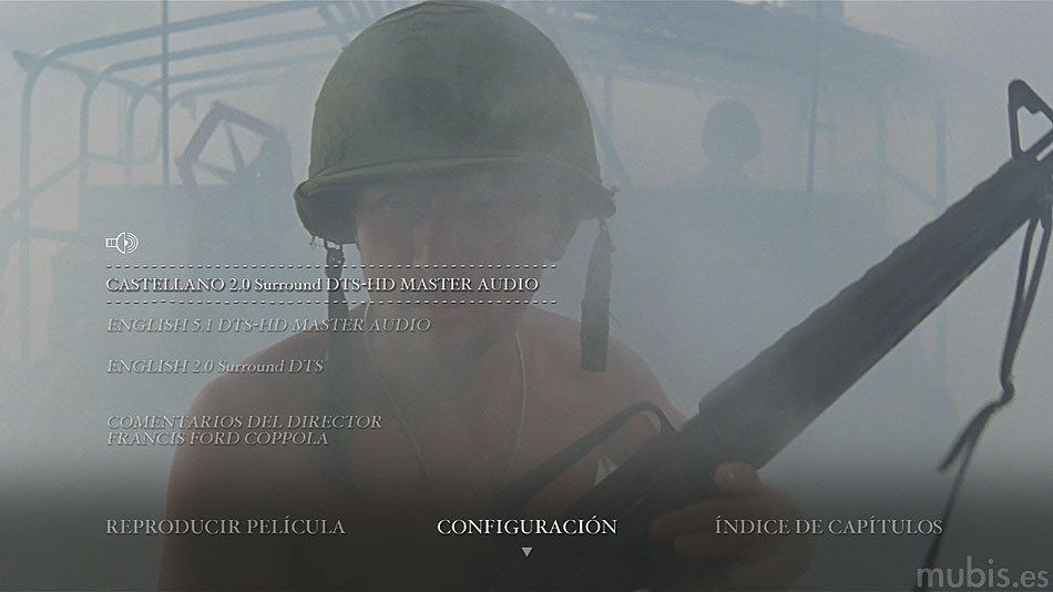 menú Apocalypse Now - Edición Coleccionistas Blu-ray - 3