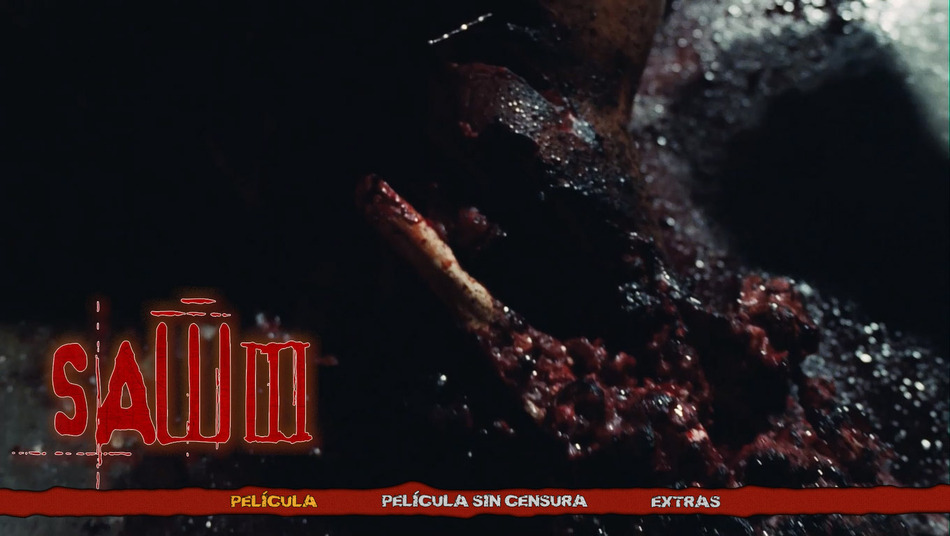 menú Saw III - Edición Extrema Blu-ray - 1