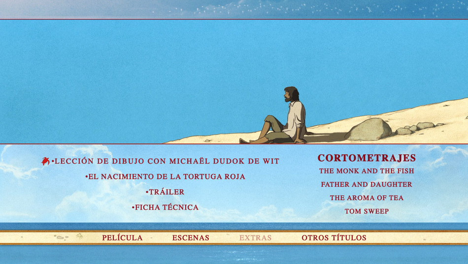 menú La Tortuga Roja - Edición Coleccionista Blu-ray - 3
