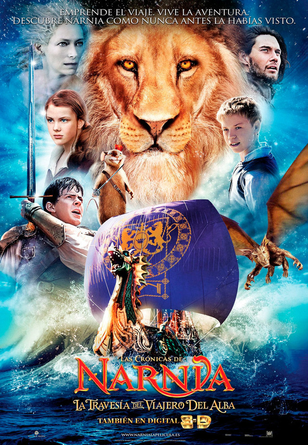 Póster de la película Las Crónicas de Narnia: La Travesía del Viajero del Alba