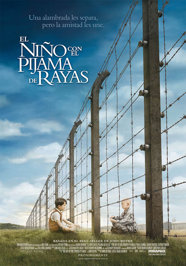 Póster de la película El Niño con el Pijama de Rayas