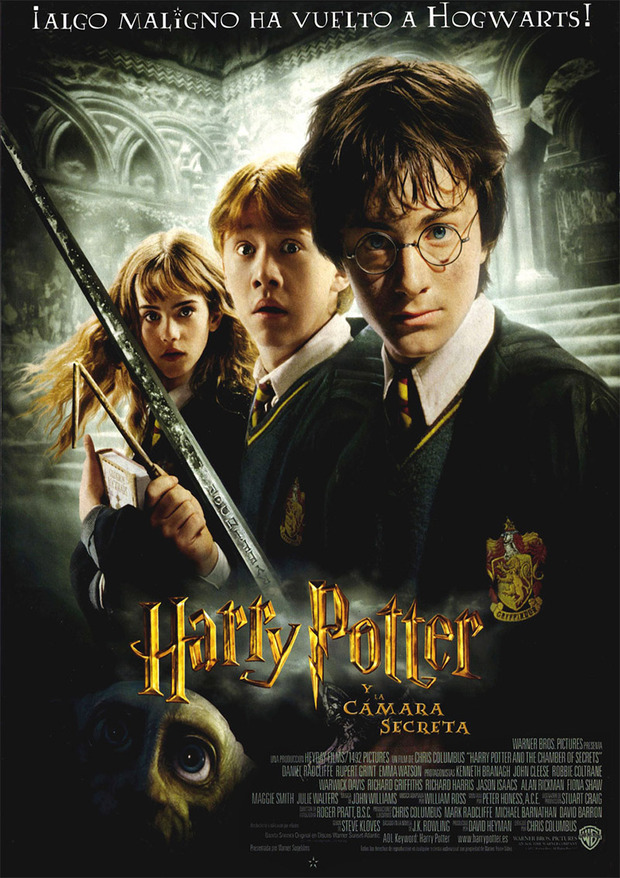 Póster de la película Harry Potter y la Cámara Secreta