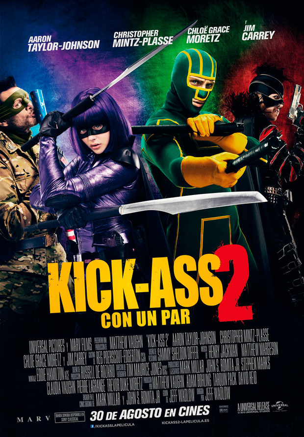 Póster de la película Kick-Ass 2, Con un Par