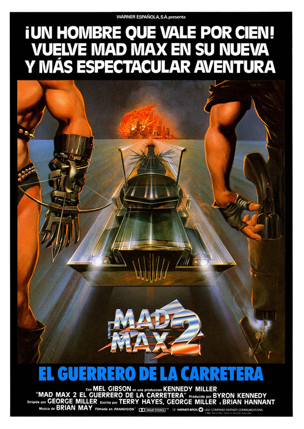 Póster de la película Mad Max 2, El Guerrero de la Carretera
