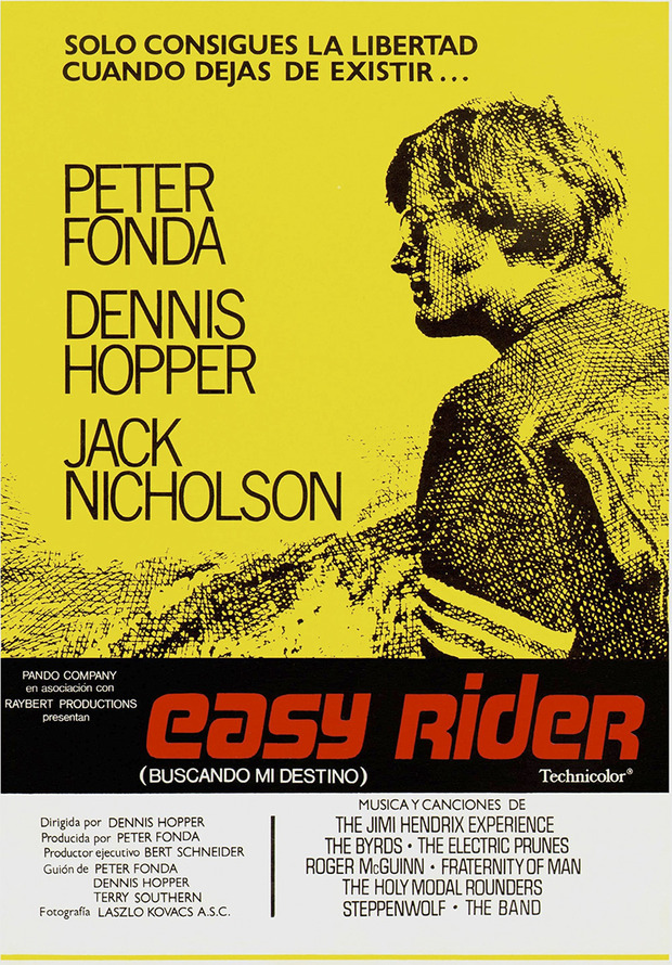 Póster de la película Easy Rider (Buscando mi Destino)