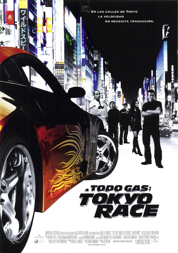 Póster de la película A Todo Gas: Tokyo Race