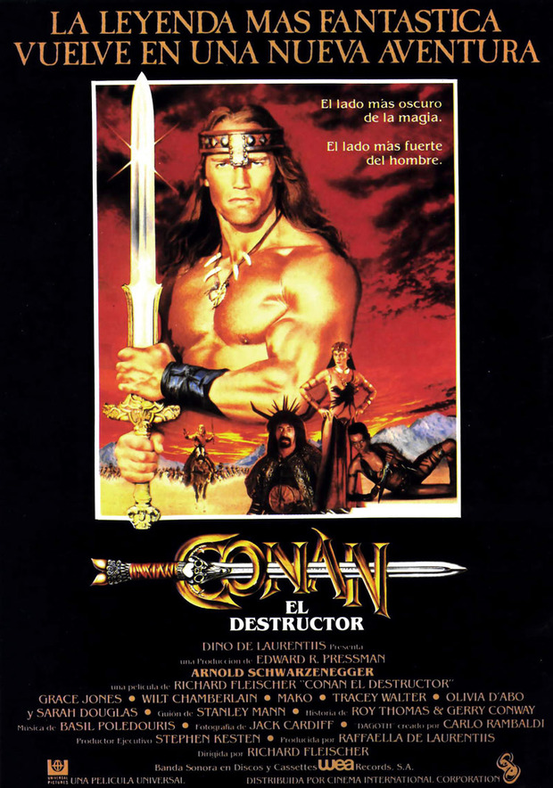 Póster de la película Conan, El Destructor