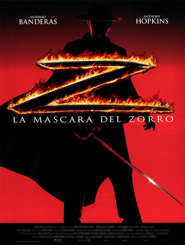 Póster de la película La Máscara del Zorro