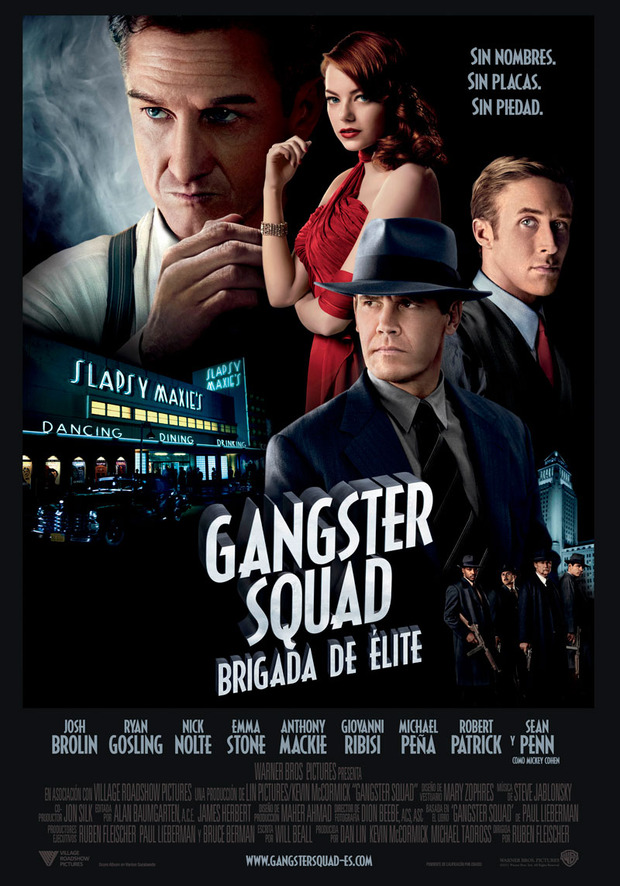 Póster de la película Gangster Squad (Brigada de Élite)