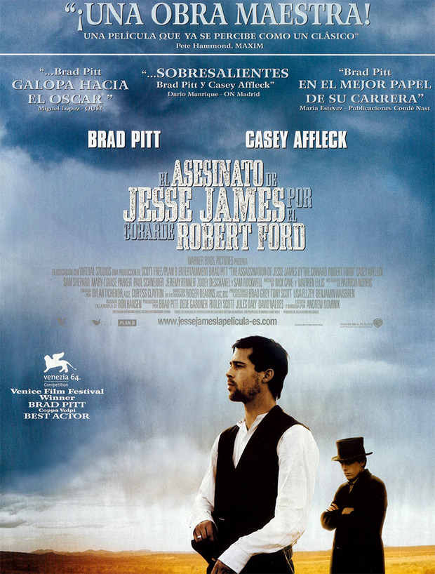 Póster de la película El Asesinato de Jesse James por el Cobarde Robert Ford