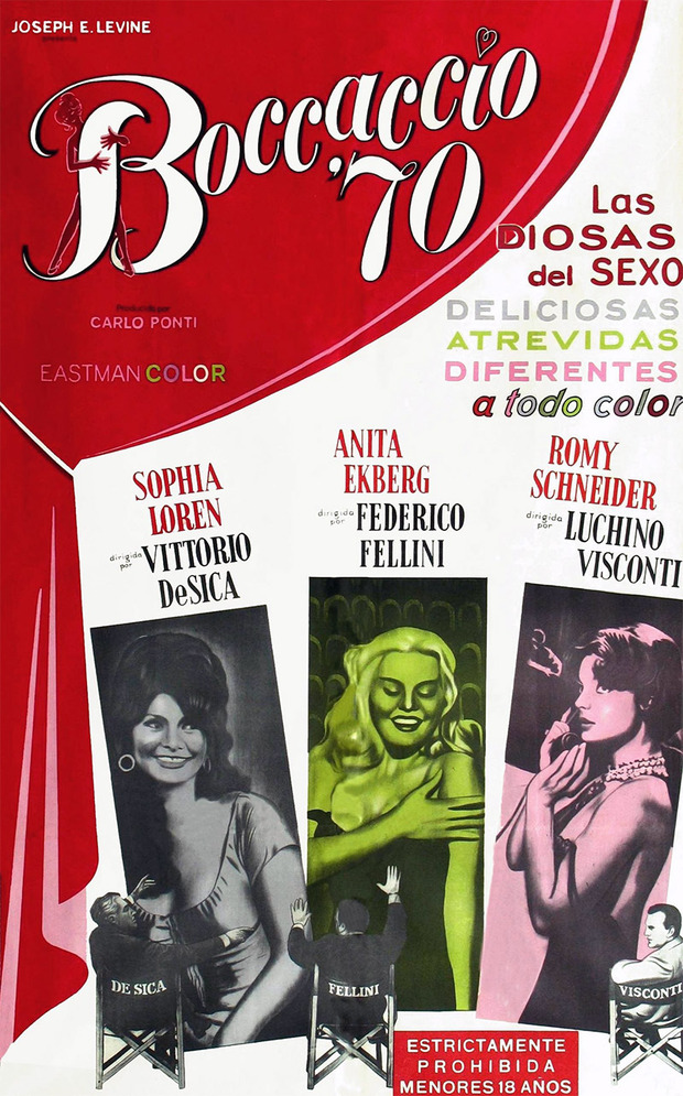 Póster de la película Boccaccio '70